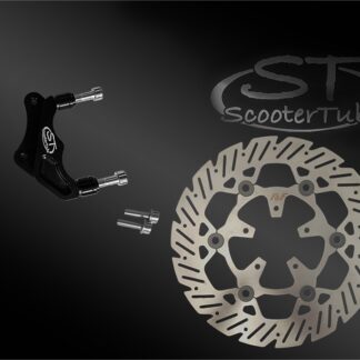 KIT SUPPORTO + DISCO FRENO ANTERIORE FLOTTANTE 260mm RUNNER 125/180cc